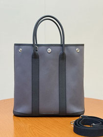 Hermes original canvas garden file 28 tote bg HG0028 grey etain
