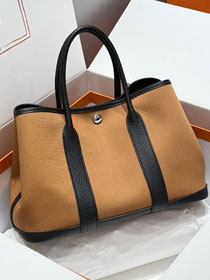 Hermes original canvas garden party large 36 bag HG0039 sesame