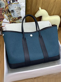 Hermes original canvas garden party large 36 bag HG0039 vert cypres