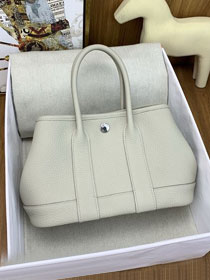 Hermes original negonda leather mini garden party 23 bag HG0023 beton