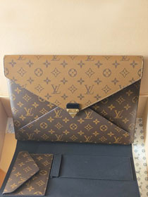 Louis vuitton monogram reverse mark folder GI1139