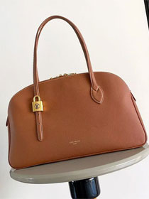 Louis vuitton original calfskin low key duffle tote M26688 cognac