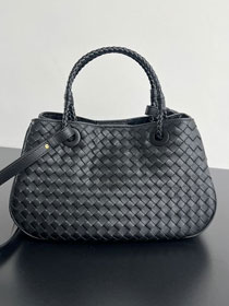 BV original lambskin basket bag 836261 black