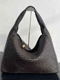 BV original calfskin large tosca hop bag 762635 fondant