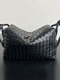 BV original lambskin loop camera bag 796619 black