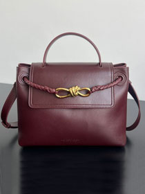 BV original calfskin small ciao ciao bag 835835 barolo