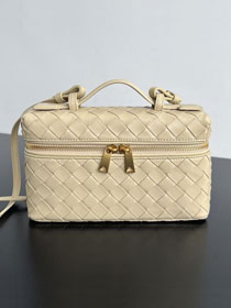 BV original calfskin bang bang vanity case 789109 cream