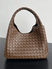 BV original lambskin medium campana bag 844249 nocciola