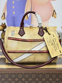 Louis vuitton original canvas speedy soft 30 M28149 beige