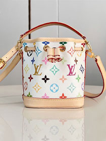 Louis vuitton original monogram multicolor nano noe M27493