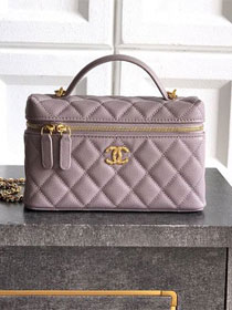 CC original grained calfskin vanity with chain AP5090