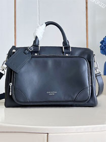 Louis vuitton original calfskin keepall cargo 35 M28100 black 